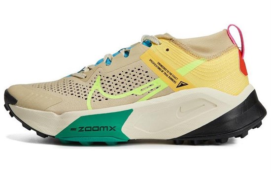 Nike ZoomX Zegama Team Gold Citron Pulse Stadium Green Volt Women's DH0625-700 - фото 619167