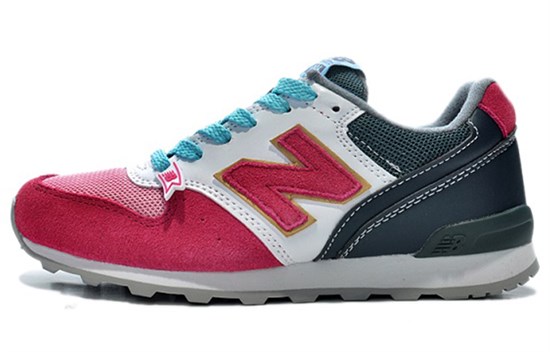 New Balance NB 996 Cushioning Anti Slip And Wear Resistant Low Top Running Shoes Women's White Purple WR996CLD - фото 620772