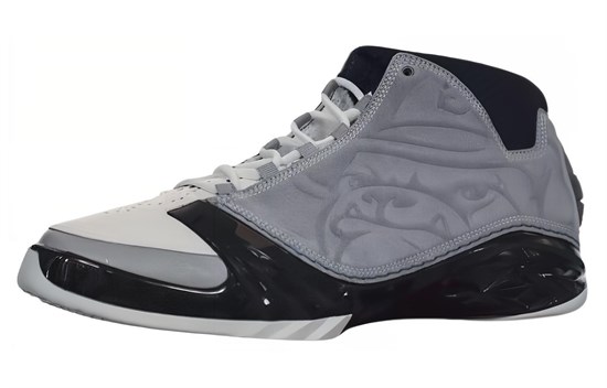 Jordan Air Jordan 23 Slip Resistant Mid Top Vintage Basketball Shoes Men's Gray Black pz--9025981079860493383 - фото 621655