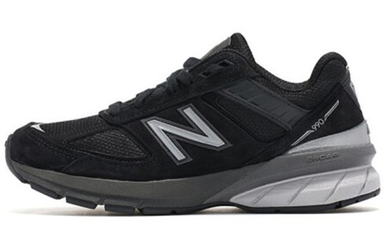 New Balance NB 990 V5 Low Top Running Shoes Women's Black Gray pz--7962916943683650159 - фото 621976