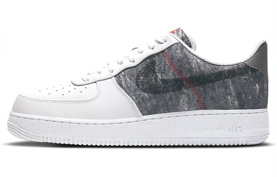 Nike Air Force 1 Low 07 LV8 Recycled Wool Pack White Grey CV1698-100 - фото 622566