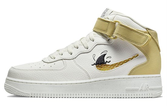 Nike Air Force 1 Mid '07 LV8 Next Nature 'Sun Club White Shark's Fin' DM0119-100 - фото 622797