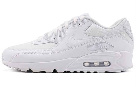 Nike Air Max 90 Triple White Men's 537384-111 - фото 623357