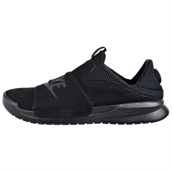 Nike Benassi Slip Anti Slip Wear Resistant Low Top Casual Shoes Men's Black 882410-003 - фото 624787