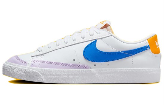 Nike Blazer Low '77 White Alchemy Pink Sundial Photo Blue Women's HF5063-100 - фото 624833
