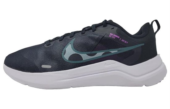 Nike Downshifter 12 'Black Light Silver' DD9293-010 - фото 625230