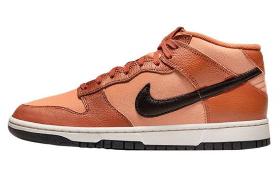 Nike Dunk Mid Amber Brown DZ2533-200 - фото 625461