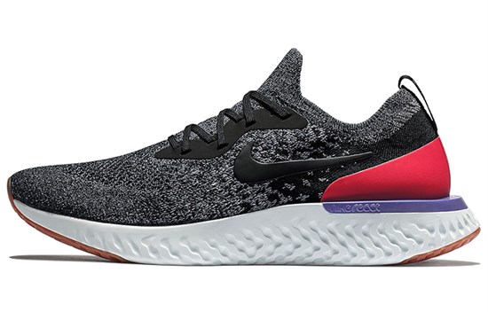 Nike Epic React Flyknit Black Red Orbit AQ0067-006 - фото 625521