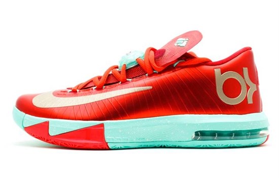 Nike Kd 6 'Christmas' 599424-601 - фото 626127