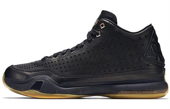 Nike Kobe 10 Mid Ext Black Metallic Gold 802366-002 - фото 626242