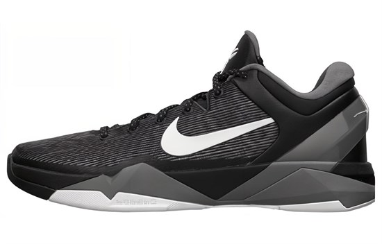 Nike Kobe 7 Black White Wolf Grey 488371-001 - фото 626289