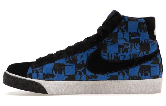 Nike SB Blazer Stussy Neighborhood Blue 332286-401 - фото 627909