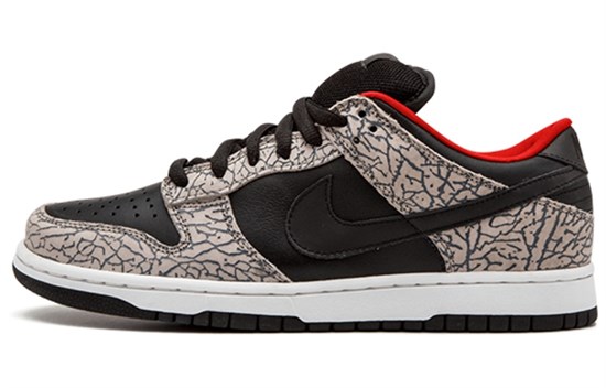 Nike Sb Dunk Low Supreme Black Cement 2002 304292-131 - фото 628120