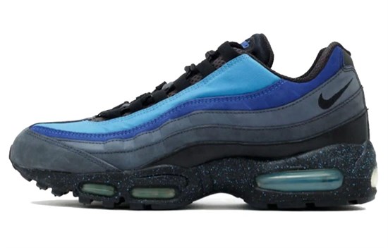 The Stash x Nike Air Max 95 Cushioning Anti Slip Wear Resistant Breathability Low Top Running Shoes Men's Black Blue pz-2445696886402355118 - фото 628857