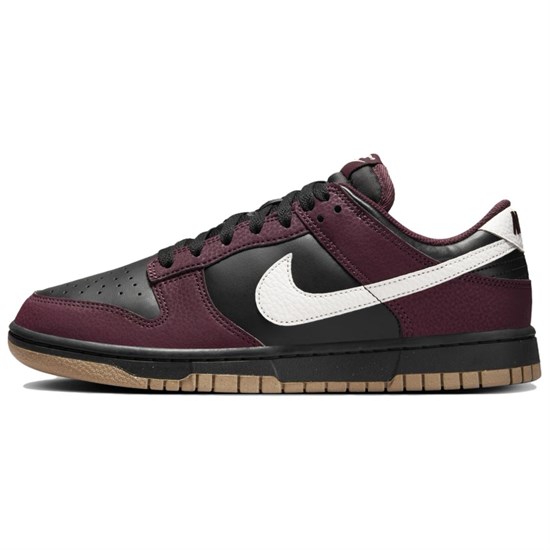 Nike Dunk Low Next Nature Burgundy Crush Black Women's HM9658-600 - фото 631517