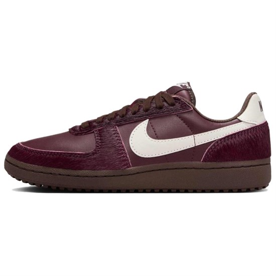 Nike Field General '82 Burgundy Crush Pony Hair Women's IB2323-600 - фото 631590
