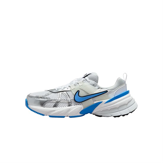 Nike V2K Run Low Top Running Shoes Women's Silver Blue FD0736-110 - фото 632852