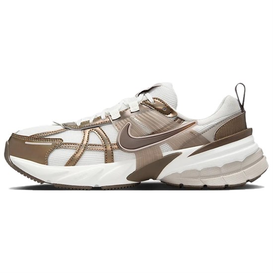 Nike V2K Run Mink Brown Summit White College Grey Ironstone Women's HV6416-200 - фото 632858