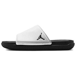 Jordan Play Slide Slip-Resistant Abrasion-Resistant Slide Slippers Men's Black White DC9835-100