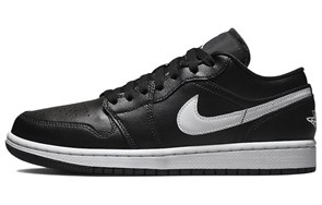 JORDAN 1 Low Black White 2022 Women's DV0990-001