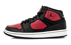 JORDAN Access Black Gym Red White GS AV7941-006