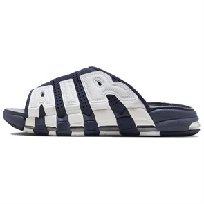 Nike Air More Uptempo Slide Slippers Men's Blue White Asian Version FQ8699-400