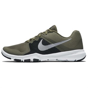 Nike Flex Control Cushioning Wear Resistant Low Top Training Shoes Men's Black Gray 898459-200
