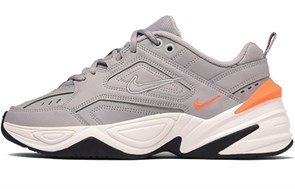 Nike M2K Tekno Atmosphere Grey Orange Women's AO3108-004