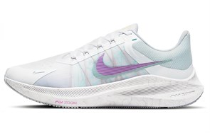 Nike Zoom Winflo 8 Football Grey Violet Shock Women's CW3421-102