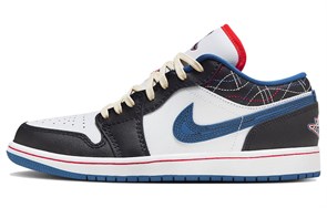 Air Jordan 1 Low SE 'Industrial Blue Sashiko' FV3622-141