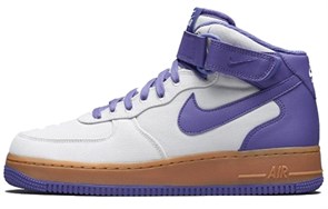 Nike Air Force 1 Mid 07 Txt 'Light Bone Dark Iris' AJ9514-003