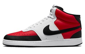 Nike Court Vision Mid White Red Black DM1186-600