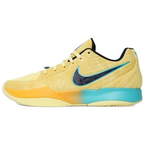 Nike Ja 2 Anti Slip Wear Resistant Low Top Basketball Shoes Men's Yellow FD7327-700