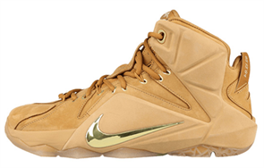 Nike LeBron 12 Ext 'Wheat' 744287-700