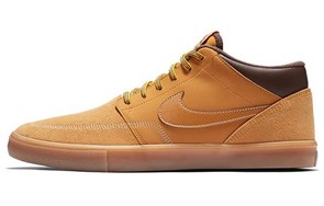 Nike Sb Portmore Ii Solarsoft Mid Bronze AJ6978-779