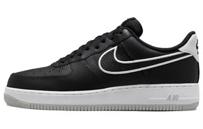 Nike Air Force 1 '07 'Embroidered Swoosh Black' FJ4211-001