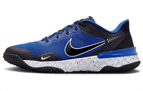 Nike Huarache Elite 3 Turf Cushioning, Wear Resistant Low Top Training Shoes Men's Blue CK0748-402