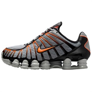Nike Shox TL Series Anti Slip Wear Resistant Low Top Casual Running Shoes Men's Gray Black AV3595-011