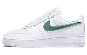 Nike Air Force 1 Low Glitter Swoosh Green Women's DH4407-100