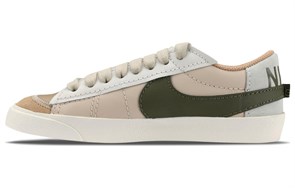 Nike Blazer Low 77 Jumbo Sanddrift Medium Olive Women's DQ1470-105