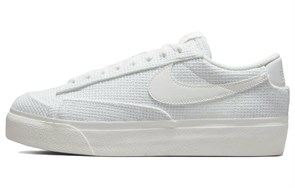 Nike Blazer Low Platform Woven Summit White Women's DN0744-100