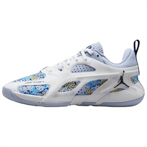Jordan Heir Collection Anti Slip Wear Resistant Low Top Basketball Shoes Women's Blue White FZ2473-004