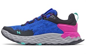 New Balance NB Fresh Foam Hierro V5 Cushioning Low-Top Running Shoes Women's Blue Pink pz--2984994192979200609