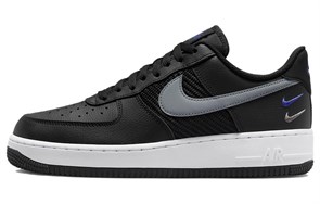 Nike Air Force 1 Low '07 'Double Swoosh Black Racer Blue' FD0666-001