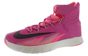 Nike Air Zoom Generation Zoom Hyperrev Cushioning Wear Resistant High Top Basketball Shoes Men's Pink 630913-601