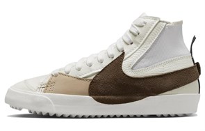 Nike Blazer Slip Resistant Cushioning Abrasion Resistant Mid Top Skateboard Shoes White FB3356-100