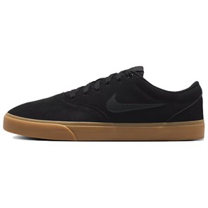 Nike Charge Anti Slip Wear Resistant Low Top Skateboard Shoes Men's Black IB2750-003