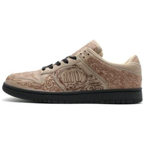 Nike Dunk Anti Slip Wear Resistant Low Top Skateboard Shoes Men's Brown 308425-001
