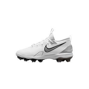 Nike Force Trout 9 Elite Mcs White Black Pure Platinum Metallic Silver FZ0884-102