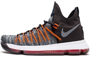 Nike Kd 9 Elite Dark Grey Hyper Orange 878637-010